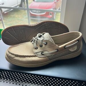 Sperry Tan Casual Boat Shoes